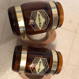 2 Vintage Grain Belt Beer Siesta Ware Mugs